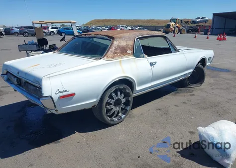 1968 Mercury Cougar из США, поврежденный, VIN 8R93J506347